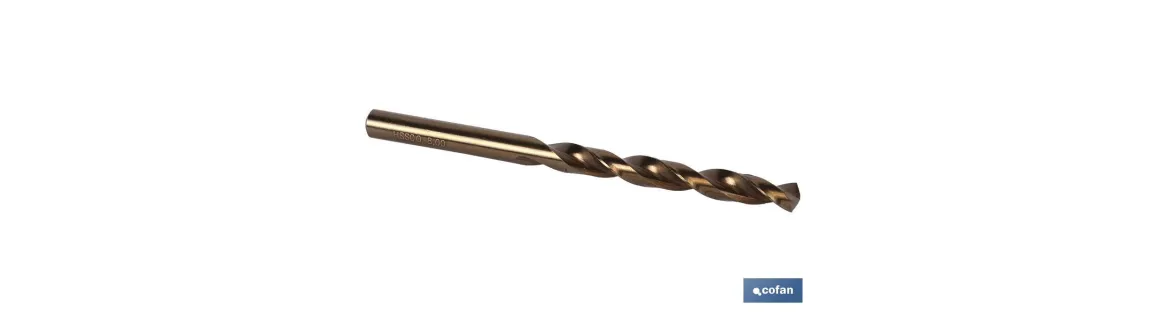 Brocas cobalto HSS-CO DIN- 338 N