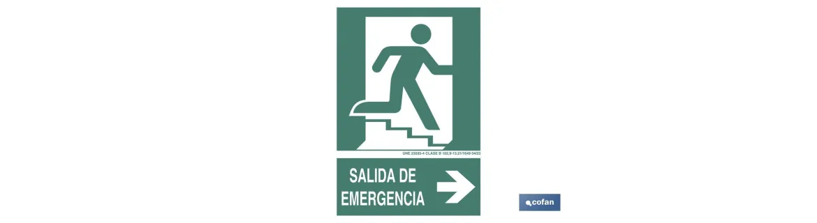 Salida de Emergencia Texto