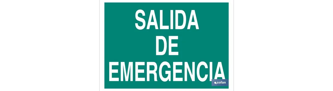 Salida de Emergencia Texto