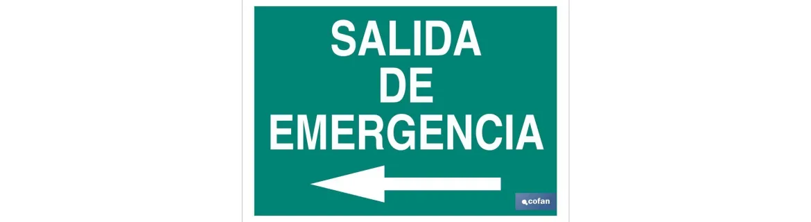 Salida de Emergencia Texto