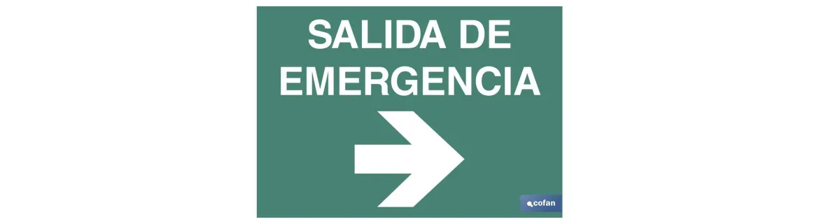 Salida de Emergencia Texto
