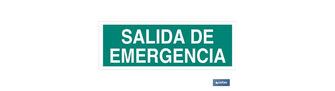 Salida de Emergencia Texto