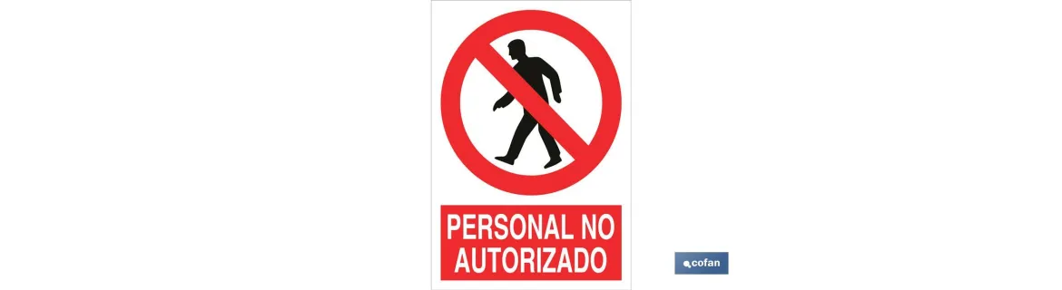Personal no autorizado
