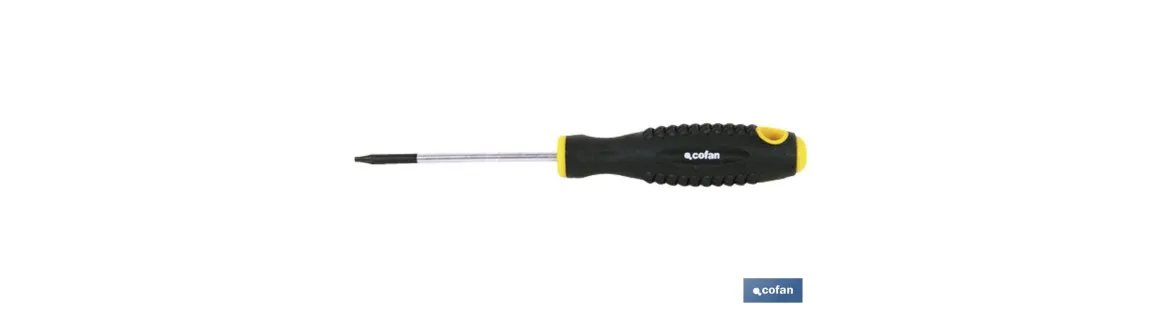 Destornillador Torx DIN 50150 | Modelo Comfort plus | Medidas de huella desde T-6 hasta T-40