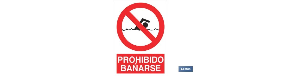Prohibido bañarse