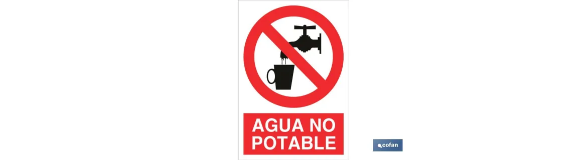 Agua no potable