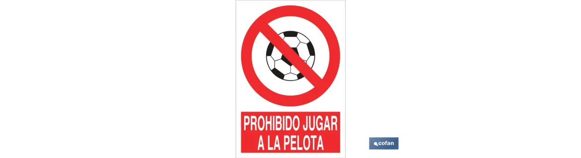 Prohibido jugar a la pelota