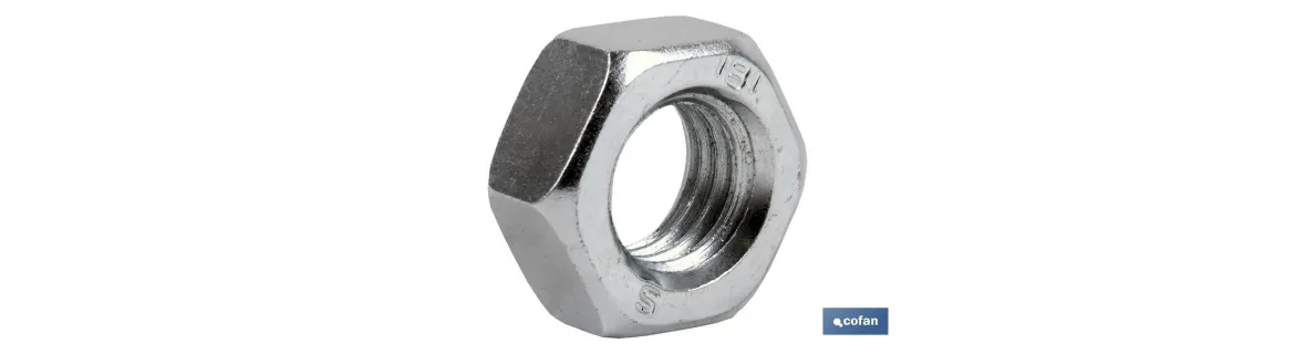 Tuerca Hexagonal C.8 Zincado