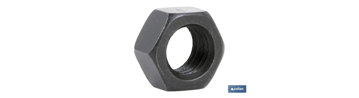 Tuerca Hexagonal C.10 Negro