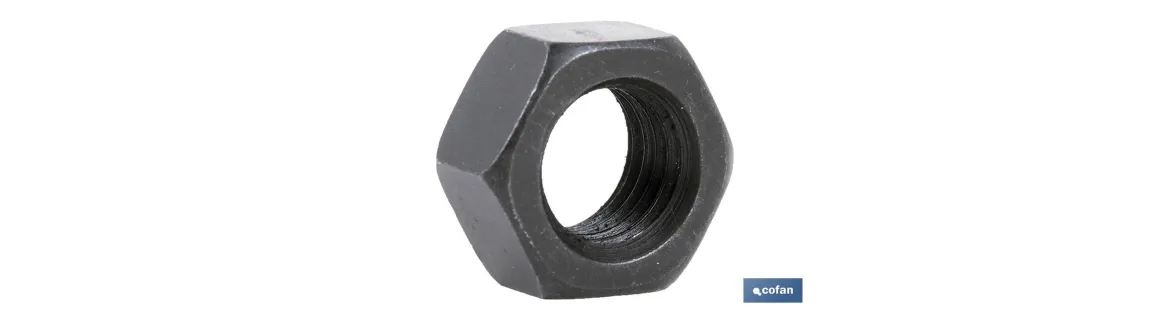 Tuerca Hex. C.6 Whitworth Negro