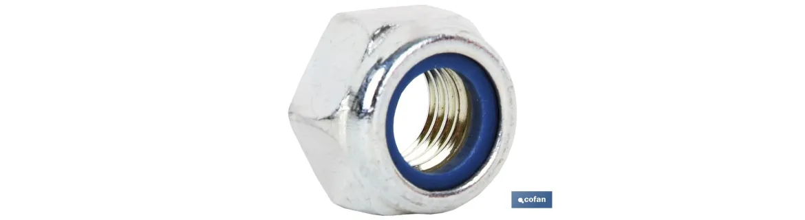 Tuerca Hex. C.8 Autoblocante Zincado
