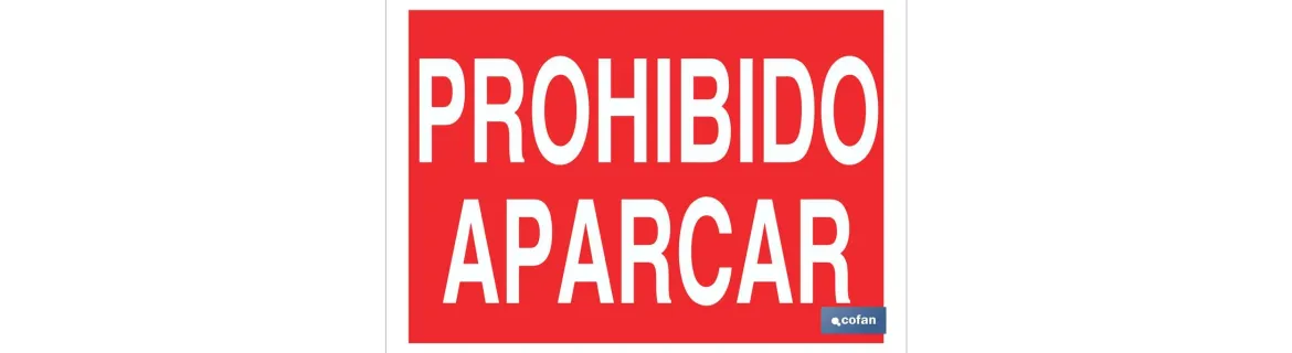 Prohibido aparcar
