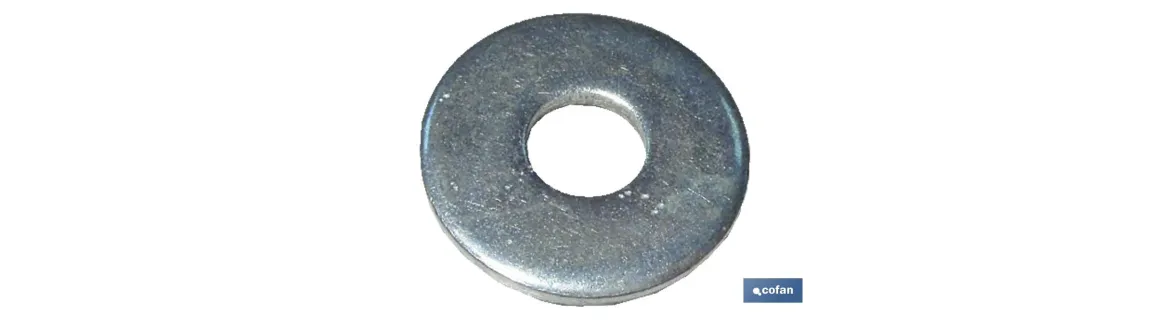 Arandela Plana Ala Ancha