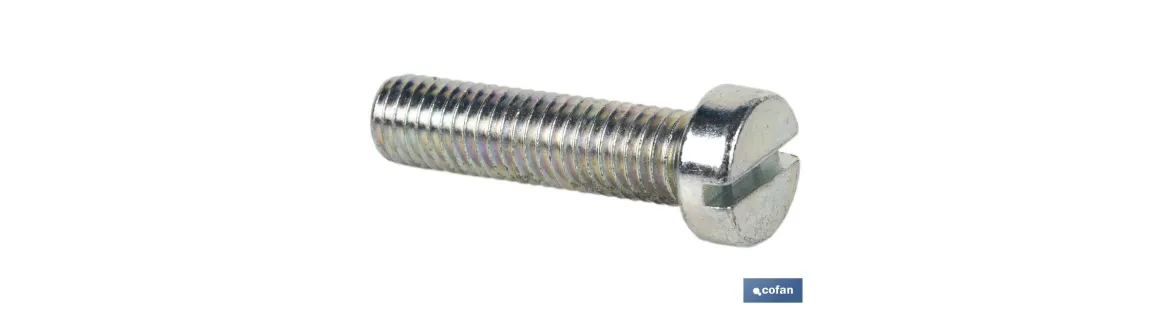 Tornillos DIN 84 Zincado