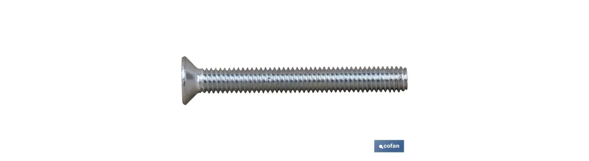 Tornillo DIN 965 Zincado