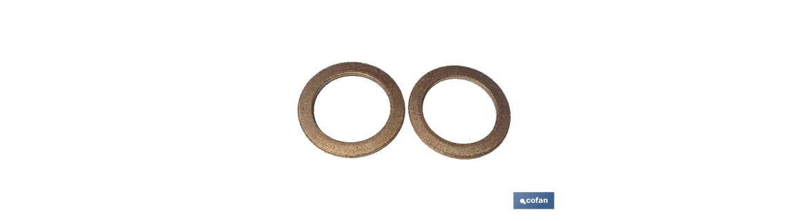 Arandelas Cobre