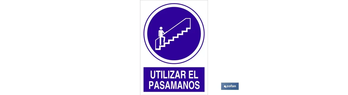 Utilizar el pasamanos